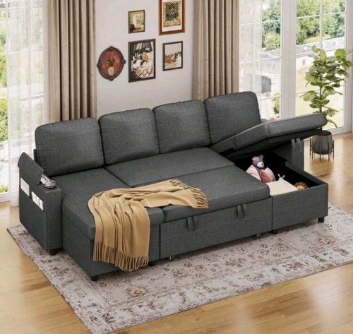 Seater corner sofa bed - 4,