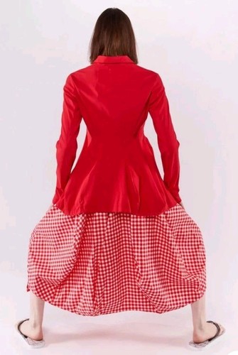 Rundholz checked midi dress - checked,