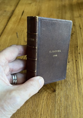 Antique miniature bible - antique, book