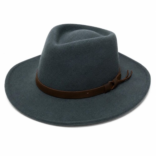 100 wool wide - brim, indiana