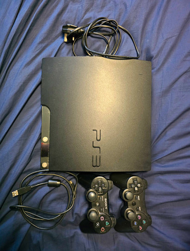 Sony playstation slim - slim, black