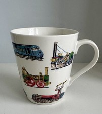 Cath Kidston Train Mug - Steam Engines / Trains Design - Churchill