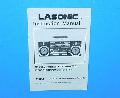 1980 lasonic model - 1980's,