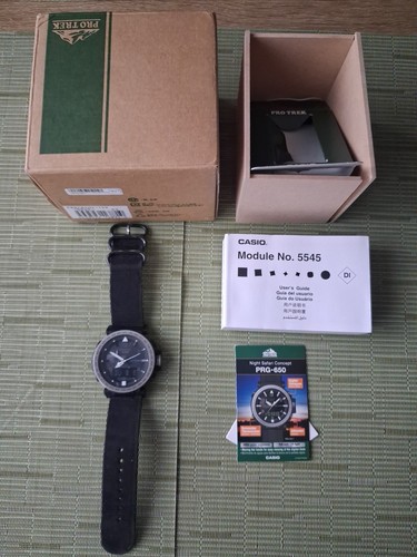 Casio pro trek prg - casio, mens