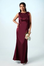 Coast Malbec A-Line Dress Womens Bridesmaids Dresses