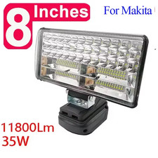 8 inch Camping Torch For Makita Battery 18V LED Work Light Workshop Flashlights