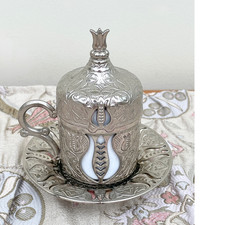 Turkish Coffee Cup with Lid