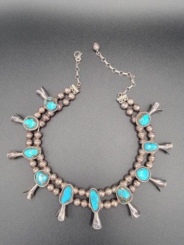 Vintage navajo squash blossom - navajo,