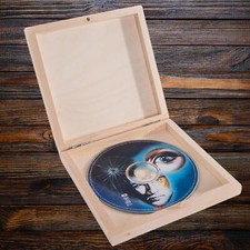 Wooden Box 10 CDs Discs Gift