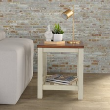 Cottage Lamp Table White
