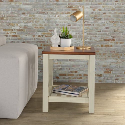 Cottage lamp table white - cottage,
