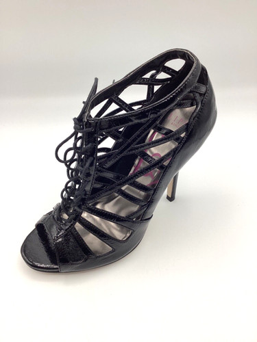Lipsy womens black patent - womens, high