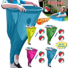 Granny Pants Yard Game Set - Giant Outdoor Party Game with Bouncy Balls UK