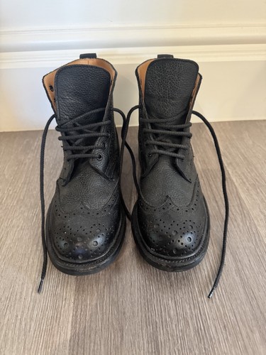 Tricker black grain - black,