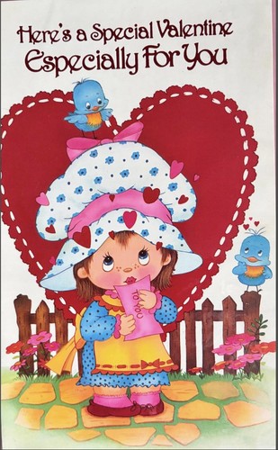 Vintage valentine card - vintage,