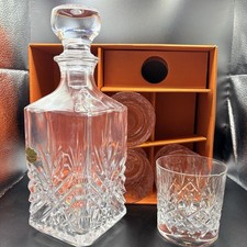 Vintage crystal decanter - vintage, &
