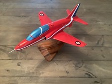 BAe Hawk Red Arrows Solid Kiln Dried Mahogany Wood Handcrafted Display Model