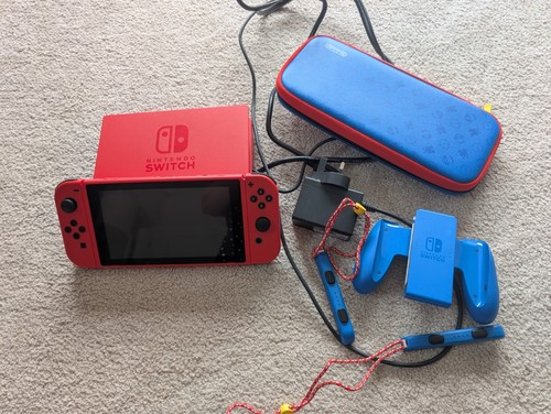 Nintendo switch mario red - switch, &