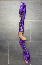 Sebastian Flute Pro ISO Right Handed Riser 25in Recurve Bow - Purple