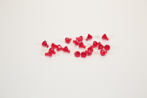 Lot transparent red - 20,