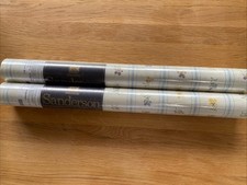 X2 SANDERSON Wallpaper Rolls Viola WR8306/1Floral 80s Retro Flowers Cottagecore