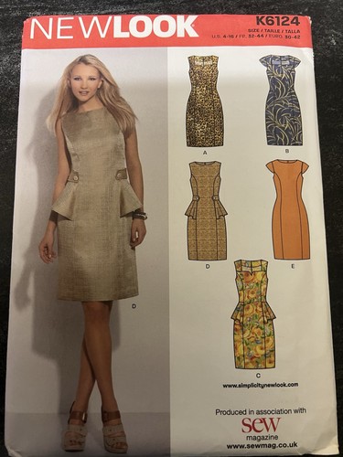 New look sewing pattern - new,