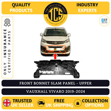 VAUXHALL VIVARO 2019-2024 FRONT SLAM PANEL/BRACKET - UPPER - INSURANCE CERTIFIED