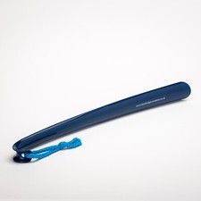 Long Handled Shoe Horn in Navy