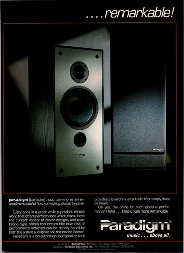 1988 paradigm speakers - 1988,