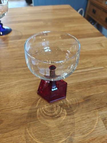 Vintage luminarc france ruby - ,