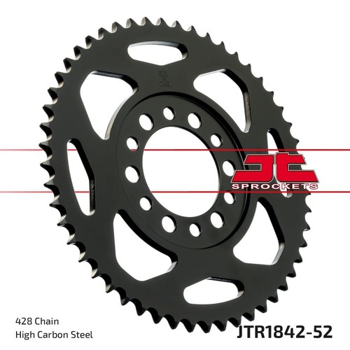 Rear sprocket tooth - 52,