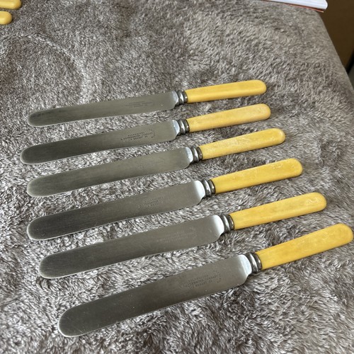 Vintage set butter knifes - of, 6