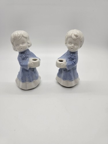 Vintage blue white porcelain - blue,