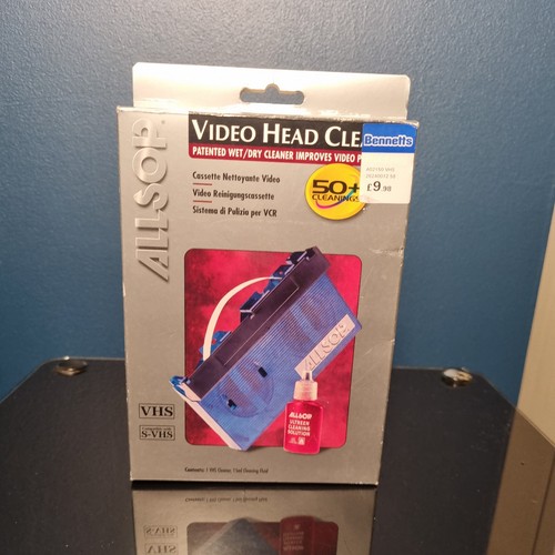 Allsop vcr vhs video - allsop, head