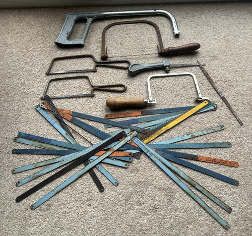 Vintage tools hacksaw - vintage,