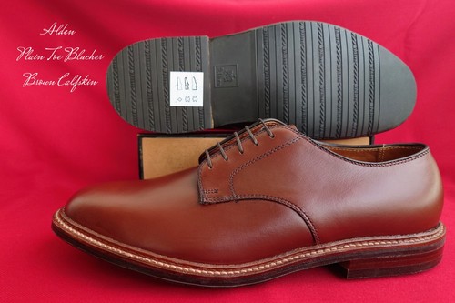 Alden m1410l plain toe blucher - m1410l,