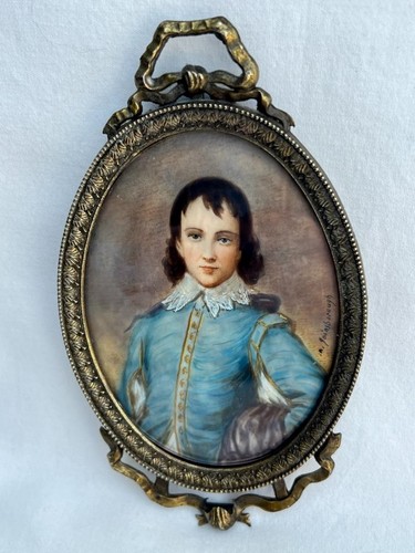 Beautiful portrait miniature - portrait,