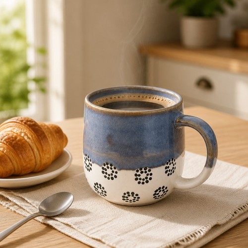 Handcrafted stoneware coffee - handcrafted,
