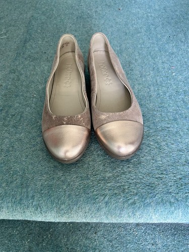 Hotter gold leather shoes - hotter,