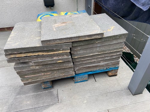 Used paving slabs 450mm - used,