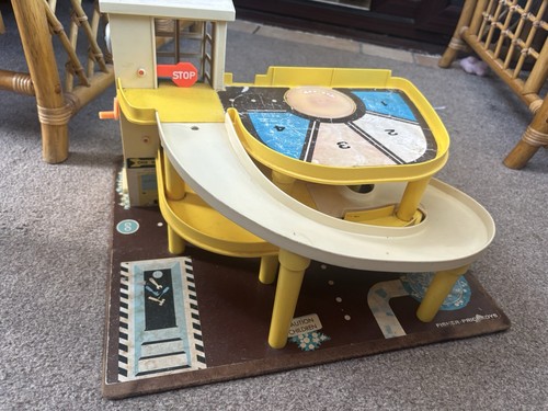 Vintage 80s fisher price car - vintage,