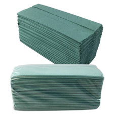 PAPER HAND TOWELS GREEN C FOLD