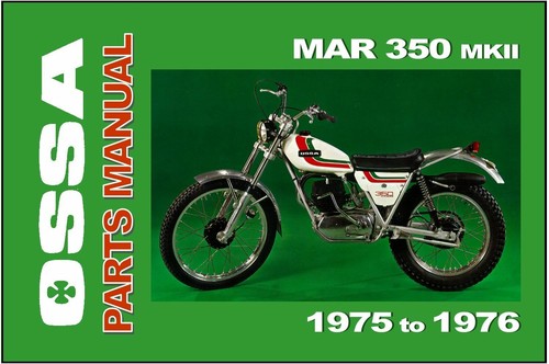 Ossa parts manual mar trials - parts,