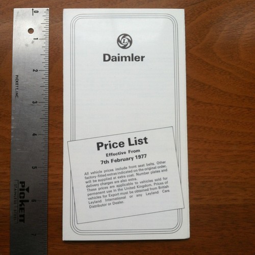 1977 jaguar daimler coupe - daimler, &