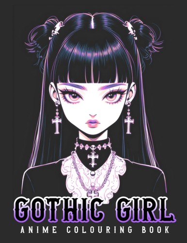 Gothic girl anime - girl,