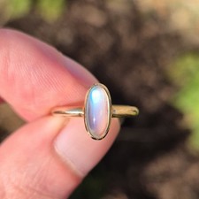 Vintage Moonstone Ring | 9ct Gold | UK Size K | US Size 5.25 |
