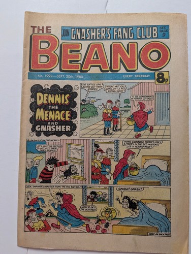 Beano comic 1992 september - beano,