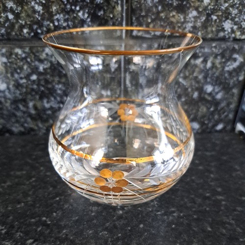 Bohemian glass gold - bohemian,