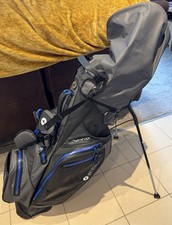 Motorcaddie Waterproof Hydro Flex Golf Stand Bag with Rain Hood 