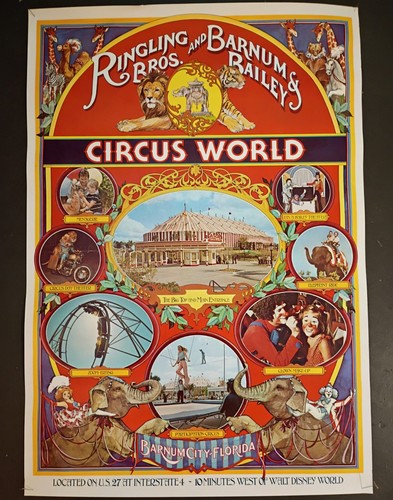 Vtg ringling bros - bros., barnum